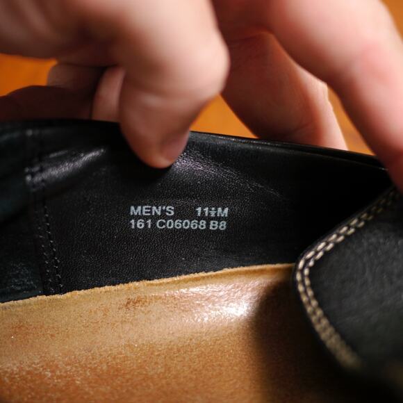 COLE HAAN Comfort Soles Black Leather Driving Moccasins Comfort Loafers 11.5M 46 main image 6